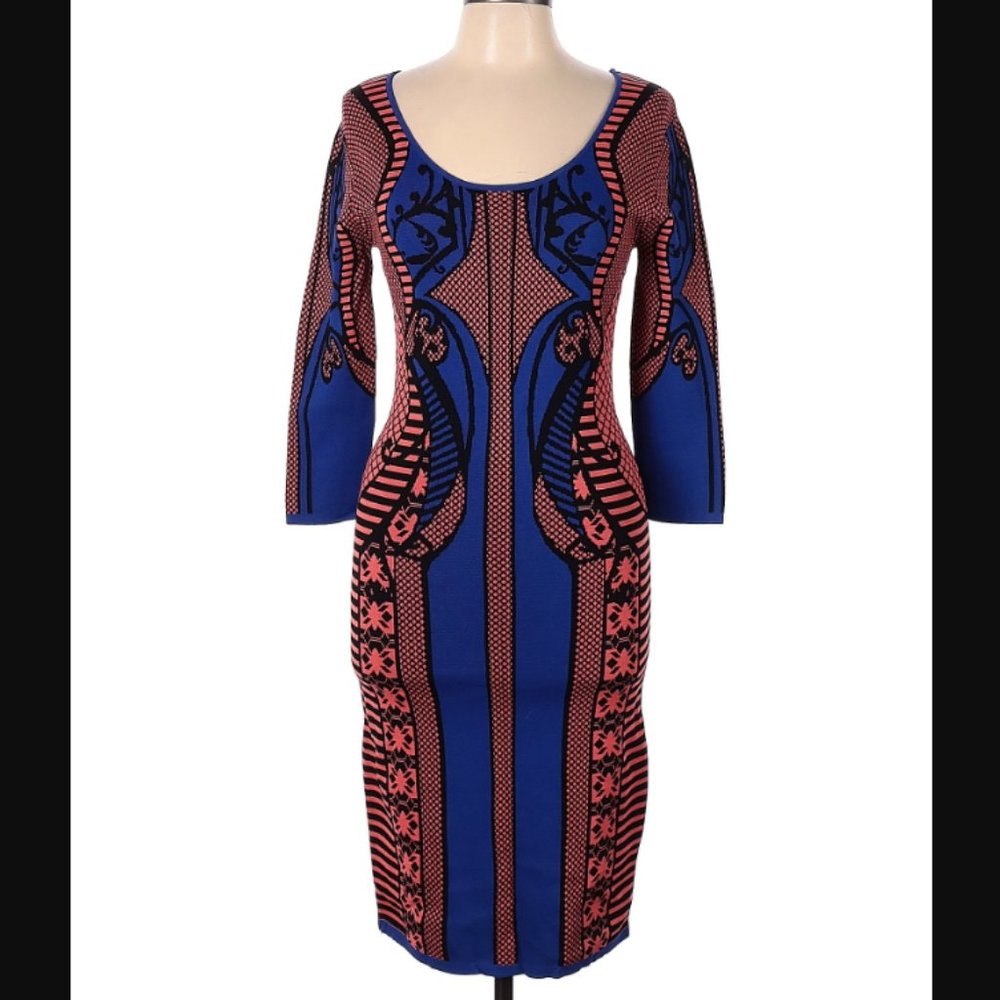 Jealous Tomato Knit Bodycon Sweater Dress L
